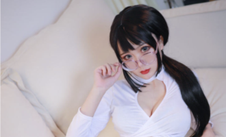 您的蛋蛋 OL职场眼镜娘写真摄影作品