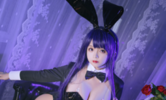 日奈娇 cos粉嫩海梦兔女郎美图